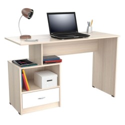 Escritorio Inval 4603 Ibiza Arena-polar 120x75x50cm